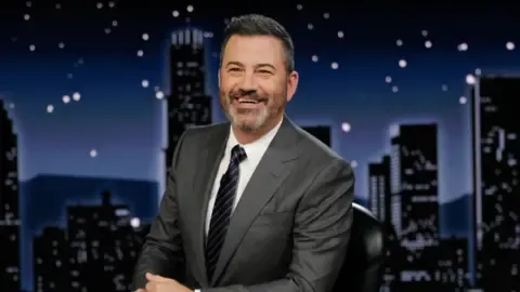 TV personality Jimmy Kimmel temporarily pulled from the airwaves due to disputed comments concerning right-wing commentator Charlie Kirk