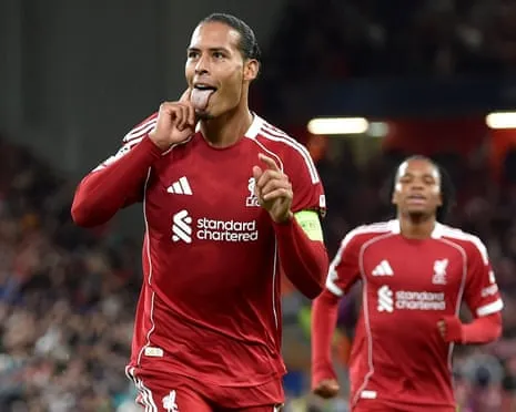 Virgil van Dijk scores last-gasp victory versus Spanish giants